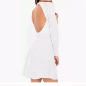 AMERICAN APPAREL open back skater dress - mini